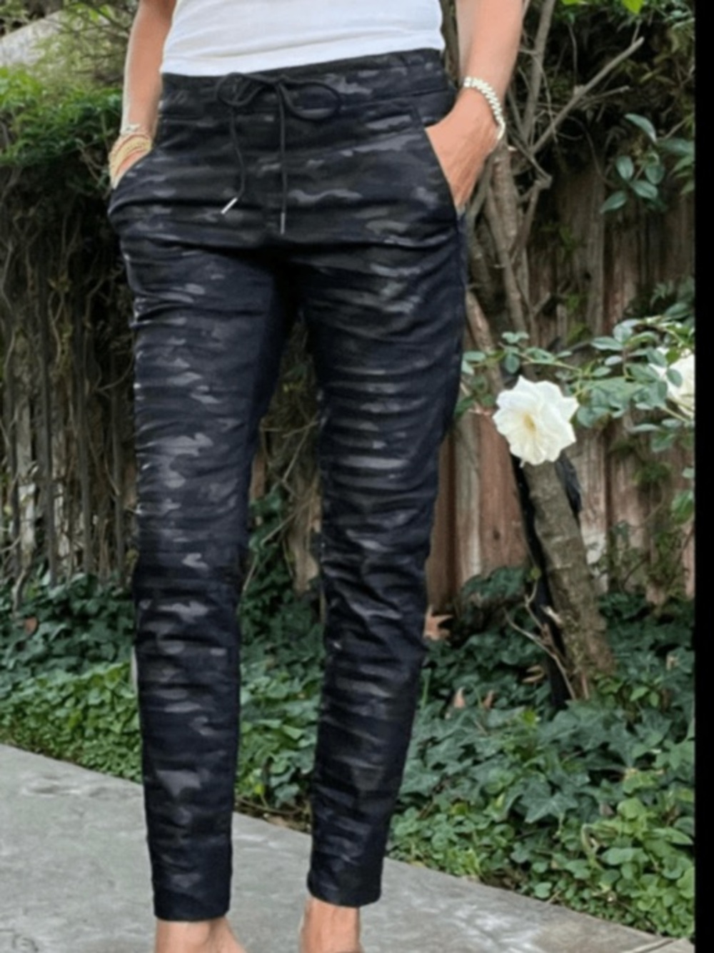 Flog‎ Shely Black Camo Joggers